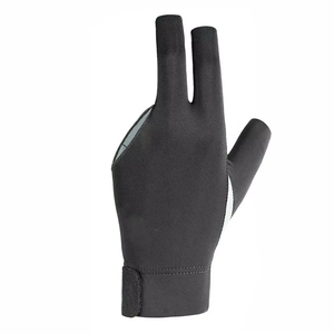 Geo Brothers Custom Wholesale Lightweight Spandex Unisex Sports Finger Snooker Gloves <b>Hook</b> Loop Closure Size Customizable - Product Image 2