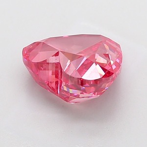 Diamant en forme de cœur rouge vif fantaisie de 5,01 carats, clarté VS2, coupe excellente, diamant certifié pour bijoux de luxe - Product Image 3