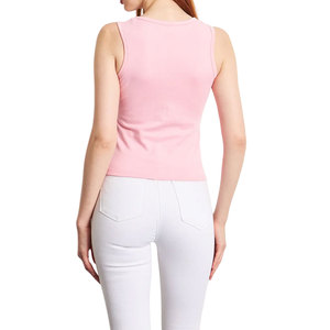 New Wholesale Manufacturer Latest Style Solid Color Women Tank Top Hot Selling Women Tank Top Breathable Women Tank Top 2026 - Product Image 2