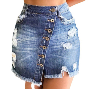 Servicio OEM/ODM, Falda Vaquera Casual de Invierno, Secado Rápido, Patrón 3D, para Mujer, Uso Diario, Material Suave, Venta al Por Mayor - Product Image 1