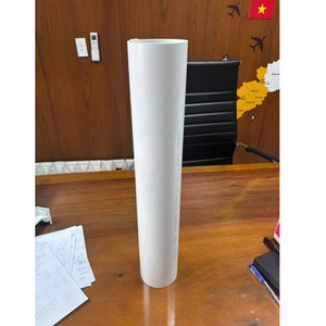 Water Roof Trapezoid U Shape System Industria Plastic PVC Vietnam Manufacturer Prices Rain Gutters - Product Image 1