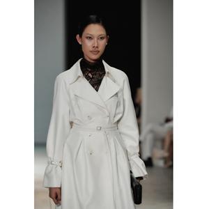 Meilleurs manteaux d'hiver pour femmes, élégant manteau VELOURA à double boutonnage, long et ajusté, avec ceinture, pour garder au chaud - Product Image 4