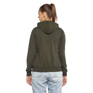 Sudadera con capucha personalizada de alta calidad para mujer, ropa para parte superior Unisex, de otoño, con cremallera, lisa, de talla grande, con cremallera - Product Image 2