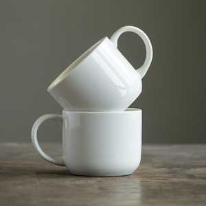 Custom <b>Ceramic</b> Simple Coffee <b>Cup</b> for Restaurant And Home Use By Universal Overseas INDIA - Product Image 1