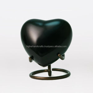 โกศรูปหัวใจทองเหลืองขายดีสำหรับเด็ก/สัตว์เลี้ยง/ผู้ใหญ่ขี้เถ้าอุปกรณ์งานศพ - Product Image 5