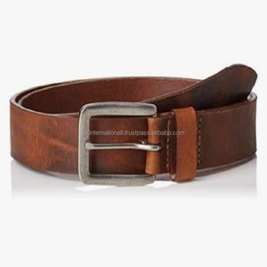 2023 mode vente chaude peau de vache solide argent plaqué boucle ardillon véritable ceinture en cuir italien hommes ceinture tenue décontractée ceinture - Product Image 4