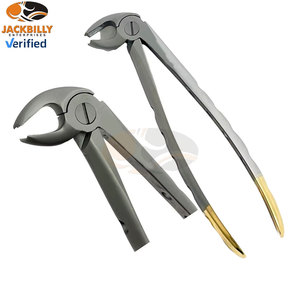 JACKBILLY Forceps d'extraction dentaire manuels allemands de qualité supérieure # Instruments chirurgicaux en acier inoxydable de haute qualité MD4 certifiés CE - Product Image 2
