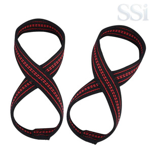 Sangles de musculation extra épaisses en forme de 8 pour une adhérence maximale, bandes de maintien durables pour les poignets, pour l'entraînement professionnel des strongmen - Product Image 6