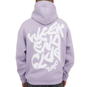 Custom Oversized Pullover Hoodie Heavyweight Cotton Fleece Hooded Sweatshirt Unisex Casual Streetwear OEM ODM Wear - Product Image 3
