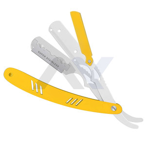 Navaja de Afeitar Recta para Hombre, Cuchilla de Afeitar Clásica para Barbería, Cuchillas de un Solo Filo, Afeitado Clásico de Salón, Navajas Ligeras - Product Image 2