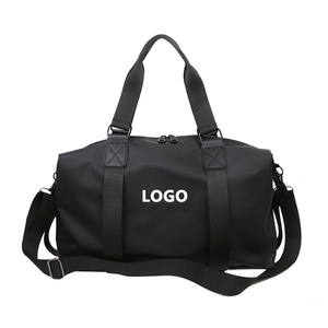 กระเป๋าผ้าไนลอนแบบ unisex ทรงวงรี ปิดด้วยซิป หูหิ้วคู่ กันน้ำ ความจุ 20-36 ลิตร กระเป๋าออกกำลังกาย - Product Image 1