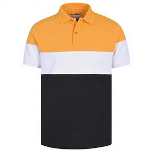 Nouveau Polo Homme à Manches Courtes en Coton de Haute Qualité avec Impression de Logo Personnalisé, T-shirt à Prix Abordable - Product Image 2