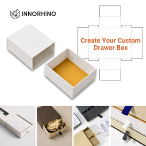 Custom Printed Paper Drawer Box with Pull Tab & Inserts for Luxury Gift Box Shelf Display Packaging Matte Embbossing OEM/ODM - Product Image 5