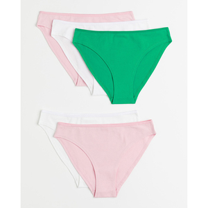 Culottes de bikini sport pour femmes, 100% coton, sans couture, taille mi-haute, best-seller, qualité professionnelle - Product Image 1