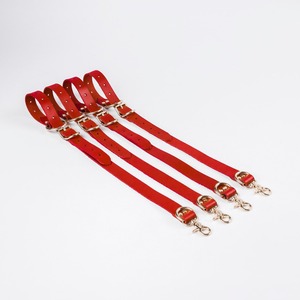 Trendy High Quality Genuine Leather <b>Bed</b> <b>Restraints</b> Bondage Strap Set Adjustable Wrist Ankle Cuffs Customizable Adult Toys OEM - Product Image 2