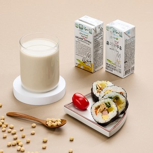 [InnoFood Corée] Lait de soja biologique sans produits laitiers, sans lactose, végétalien, halal, riche en protéines, liquide, BariDream, lait de soja biologique pur - Product Image 1