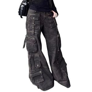 <b>Cargo</b> <b>Pant</b> <b>Women</b> Wide <b>Leg</b> <b>Pants</b> Summer Autumn Fashion Female High Waist Streetwear Loose Casual <b>Pants</b> <b>Straight</b> Trousers - Product Image 1
