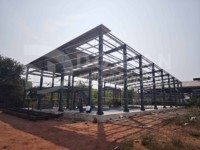 Edificio de Almacén/Taller de Estructura de Acero Prefabricado Ligero, Edificio de Acero Estructural Prediseñado