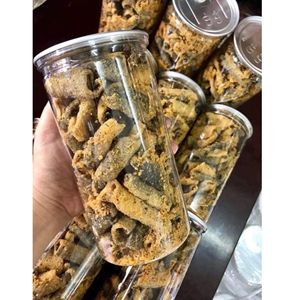 ขนมขบเคี้ยวอาหารทะเลพรีเมียม ชิปส์หนังปลา รสไข่เค็ม - Product Image 4