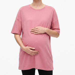 Camiseta de lactancia extragrande para mujer, camisetas de embarazo y lactancia, top extragrande de embarazo y lactancia para mujer - Product Image 3