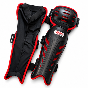 Protège-tibias de hockey sur glace IBERIA Premium |   Protège-tibias personnalisés, protection contre les impacts, absorption des chocs, design respirant - Product Image 2