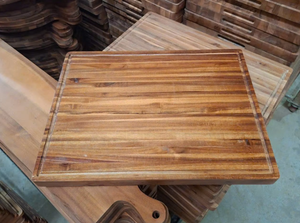 เขียงไม้แบล็ควอลนัททรงสี่เหลี่ยมผืนผ้า ยี่ห้อบลูโลตัส เป็นมิตรต่อสิ่งแวดล้อม ทนทาน พร้อมหูจับ ใช้กับเครื่องล้างจานได้ - Product Image 3