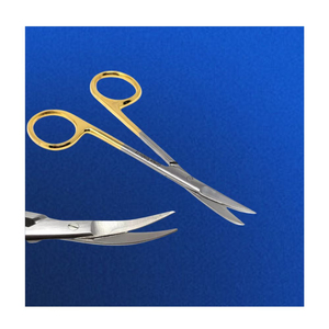 กรรไกรผ่าตัดทางทันตกรรมแบบโค้งและแบบตรง ยี่ห้อ TC ผลิตจากสแตนเลส ชุดเครื่องมือแพทย์ ใช้พลังงานแบบแมนนวล ได้รับการรับรองมาตรฐาน CE รับประกัน 1 ปี - Product Image 3