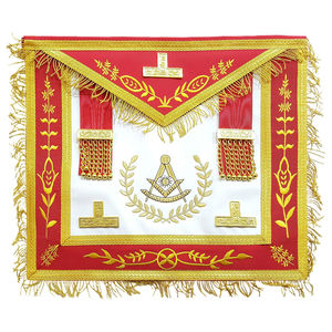 Del fabricante líder: Última llegada - Delantal masónico ligero con cadena de cuello, bajo MOQ - Product Image 1