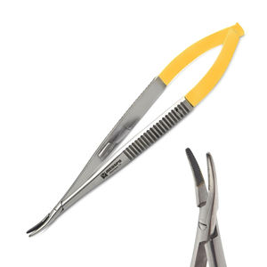 Instrumentos de Microcirugía de Acero Inoxidable, Tijeras Quirúrgicas Manuales con Resorte, Portaagujas, Pinzas Castroviejo, CE por Dentavex - Product Image 4