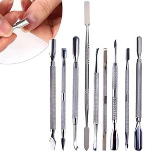 Fine Touch Durable Stainless Steel Cuticle Pusher <b>Tool</b> For Dead Skin Removal <b>Nail</b> Cleaning And Manicure Preparation - Product Image 1