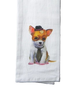 Serviette de cuisine en coton 100% blanc uni, jetable, écologique, séchage rapide, effet froissé, provenant du Tamil Nadu - Product Image 1