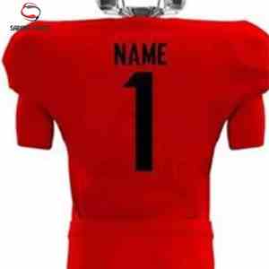 Uniformes de football américain pour adultes, grande taille, respirants, anti-humidité, antibactériens, shorts 100% polyester, personnalisables OEM - Product Image 5