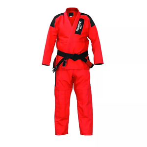 Kimono de karaté pour tournoi de poids lourd, fabriqué en toile 100 % coton, uniforme d'arts martiaux - Product Image 2