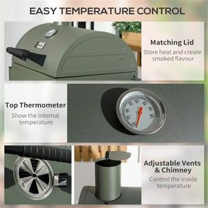 Portable Charcoal BBQ Grill for Camping - Product Image 2