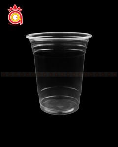 Quang Quan 95mm 12oz-20oz Clear PP Tazas de pared simple con tapas Materiales sostenibles ecológicos Fabricante de Vietnam - Product Image 4