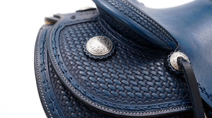 Selle de cheval western en cuir sur mesure, équipement d'équitation robuste pour l'entraînement des chevaux de ranch, la randonnée et l'équitation en plein air - Product Image 3