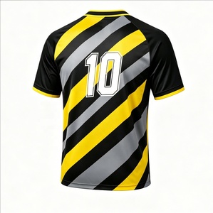 Ensemble de maillot de handball pour hommes personnalisé par sublimation, respirant, avec short et t-shirt à manches courtes, vêtements d'équipe 100% polyester - Product Image 5