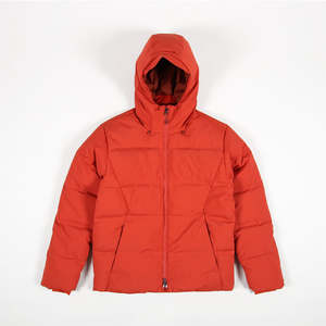 Nouvelle veste d'hiver pour homme au design tendance, veste matelassée orange chaude, coupe-vent, similaire à une doudoune pour adulte - Product Image 1