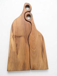 Planche à découper rectangulaire en bois d'acacia faite à la main, résistante au lave-vaisselle, durable pour la maison et la restauration - Product Image 5