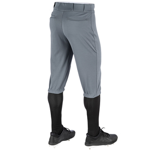 Pantalon de baseball pour adulte de haute qualité, blanc avec rayures marine imprimées, respirant, 100 % polyester, antibactérien, très demandé pour le softball - Product Image 2