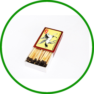 Household Safety Matches 52x35x12mm Compact <b>Matchbox</b> Printing Classic Design for Daily Home Use Reliable Ignition Strong Flame - Product Image 1