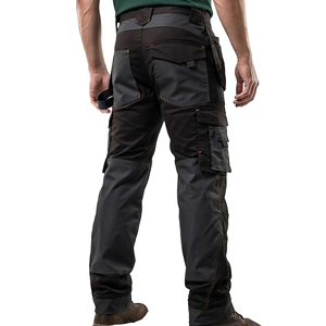 Mens <b>Working</b> <b>Pants</b> Heavy Duty <b>Cargo</b> Breathable CE Certified Polycotton Durable Industrial Uniform Safety Wear OEM ODM - Product Image 2