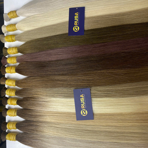 Cheveux humains bruts vietnamiens 100% naturels, super double drawn, cuticules alignées, vente en gros - Product Image 6