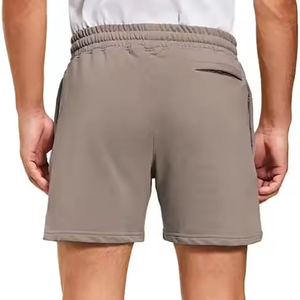 Shorts pour hommes en polyester à séchage rapide, conçus pour les entraînements intenses, avec technologie d'évacuation de l'humidité, en vente. - Product Image 6