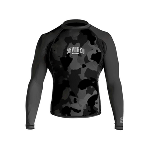 Rashguard MMA personnalisé à manches longues en polyester et élasthanne pour femme, vêtements de compression pour la gym et le fitness - Product Image 3