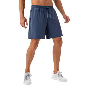 <b>Men's</b> Solid <b>Green</b> Quick Dry Bermuda <b>Shorts</b> with Drawstring Waist Casual Sport <b>Shorts</b> - Product Image 5
