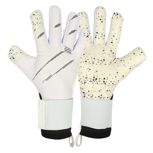 Gants de gardien de but en cuir haute adhérence, antidérapants, respirants, qualité supérieure, logo et emballage personnalisables OEM, USA - Product Image 3