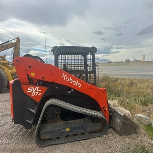 รถตักล้อยาง KUBOTA SVL97-2 พร้อมหัวตัดไม้สำหรับงานป่าไม้ รถตักขนาดกะทัดรัดประสิทธิภาพสูง ระบบไฮดรอลิกสำหรับงานหนัก - Product Image 1