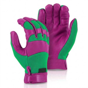 Durable Construction Safety <b>Gloves</b> Synthetic Leather Palm Flexible Spandex Back Adjustable Wrist Utility <b>Gloves</b> Trend 2026 - Product Image 1