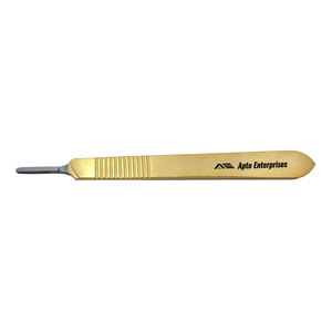 Cuchillo Quirúrgico de Acero Inoxidable Estéril con Mango de Precisión, Instrumento Quirúrgico Dermatológico para Procedimientos Cutáneos Precisos, Reutilizable - Product Image 4